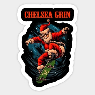 CHELSEA GRIN BAND XMAS Sticker